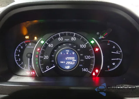 2013 Honda Cr-V Ex-L z USA, uszkodzony, nr VIN 2HKRM3H7XDH513019